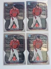 lot of 4 2024 Bowman Draft Roman Anthony boston  Red Sox Chrome baseball card