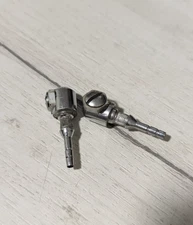 Chrome plated washer jets nozzle 2 pc Lada 2103 2106