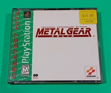 Metal Gear Solid Tactical Espionage Action (Sony PlayStation 1, 1998) PS1