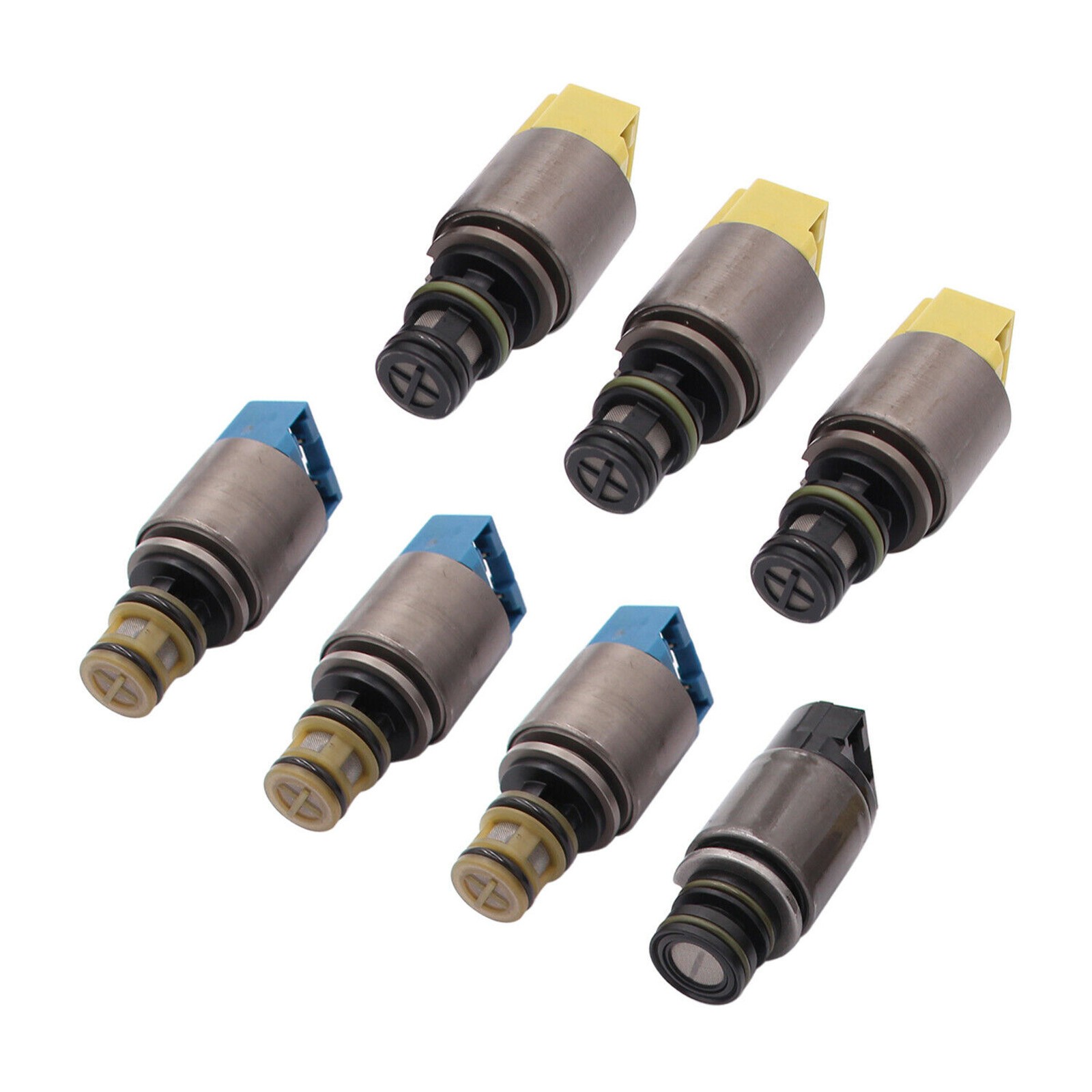 7x Transmission Shift Solenoid kit for Audi BMW Aston Martin 6HP19 6HP21 6HP28