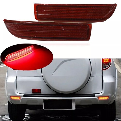 Tail Lamps Red Lens Reflex Tail Lamps Easy To Use High Universality Fitment - Picture 7 of 12