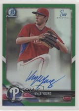 2018 Bowman Chrome Prospect Green Refractor /99 Kyle Young #CPA-KY Auto 8ra