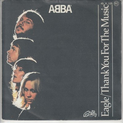 ABBA   Eagle   Thank you for the music   Melba 45.X.125 - 1978   franz.Press.-7 