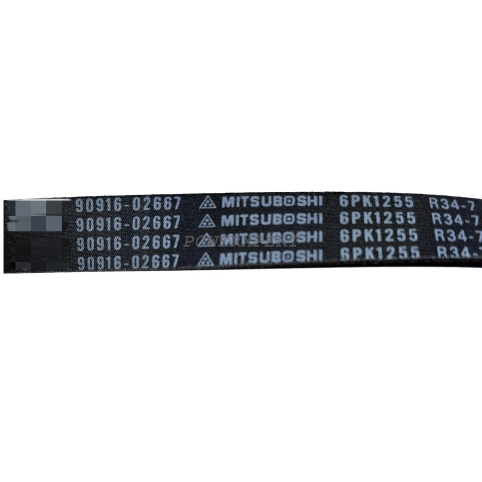 9091602668 OEM MITSUBOSHI Multi V-Belt for 2009-2023 TOYOTA RAV4 LEXUS NX350 2.5 - Image 3 of 4