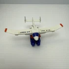 Vintage 1984 GoBots Water Walk Bandai White & Blue Hydroplane MR-31 Complete