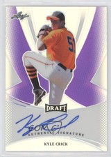 2013 Leaf Metal Draft Prismatic Purple 10/25 Kyle Crick #BA-KC1 Auto 0b0