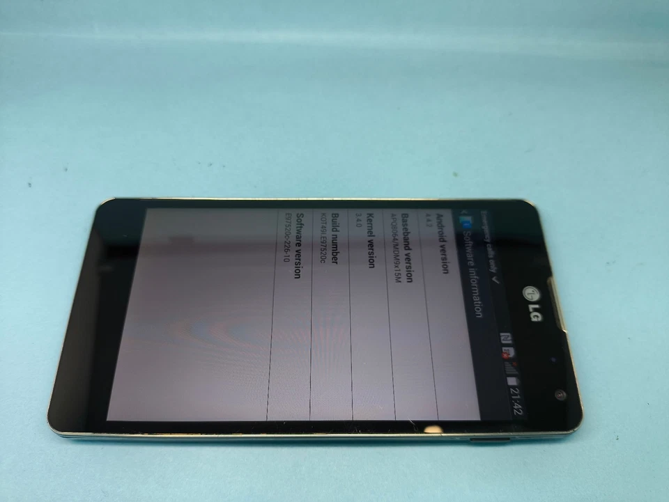 LG Optimus G E975 32GB GSM 3G Mobile Phone Good Condition - Image 2 of 4