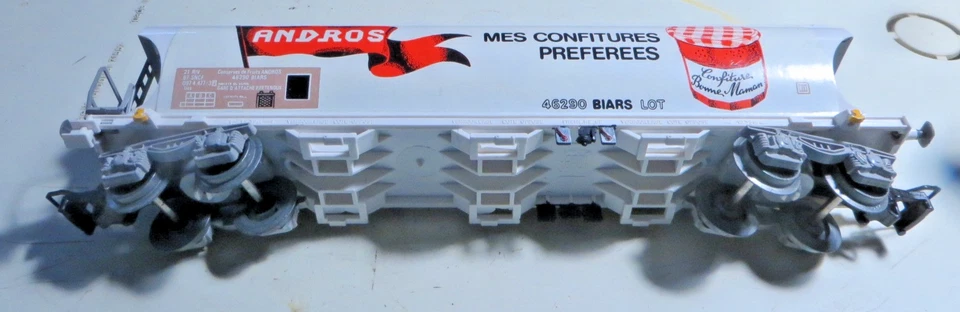 Jouef HJ6271 H0 Getreidesilowagen ANDROS Confitures Ep.4 gut