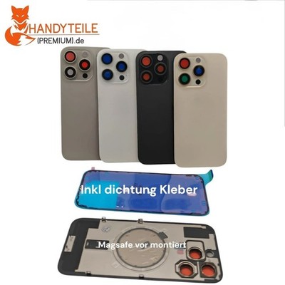 Akkudeckel für iPhone 16 Pro Max Backcover Rückseite komplett kompatibel