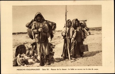 Ak Eskimo Missions, Rückkehr von der Jagd - 3965830