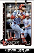 2025 Topps Brendan Donovan #416 St. Louis Cardinals MLB Baseball