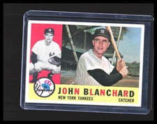 1960 Johnny Blanchard - Topps Vintage #283 New York Yankees 