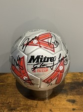 RARE CRYSTAL PALACE MULTI SQUAD SIGNED FA CUP FINAL BALL *EXACT PROOF & COA CPFC
