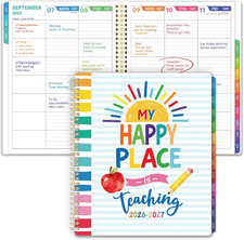 Teacher Planner 2026-2027 - Teacher Lesson Planner 2026-2027, 11" X 8.5" JULY