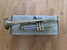 Vintage Selmer Invicta Trumpet- Made in England-With Case, Mouthpiece