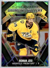 Roman Josi 2022-23 UD Black Diamond Gallery #DG-RJ Nashville Predators