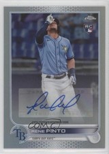 2022 Topps Chrome Update Rene Pinto #AC-RP Auto 11p9