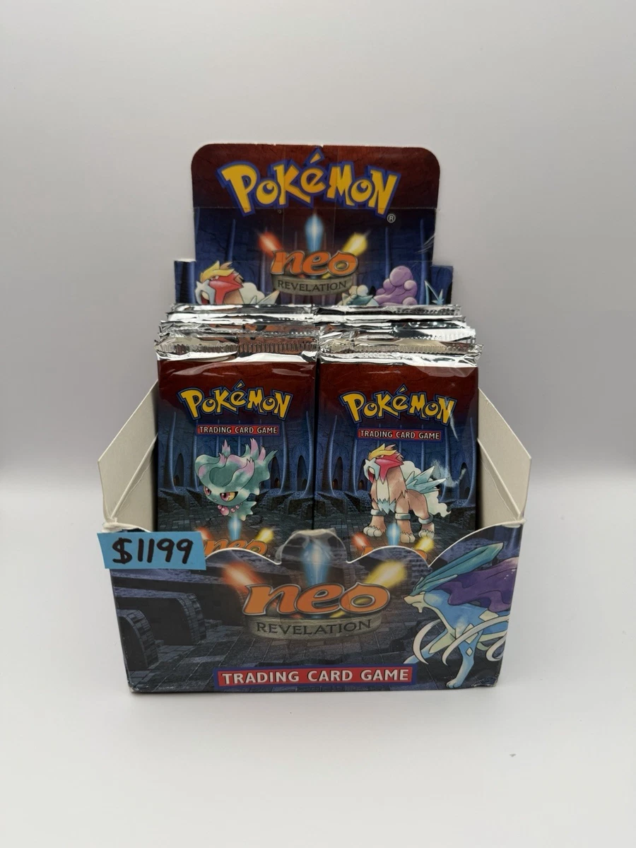 Pokémon TCG Neo Revelation Sealed Collectible Card Game Packs for