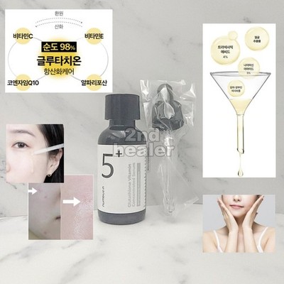 numbuzin no 5 glutathione vitamin concentrated serum review No.5 Glutathione Vitamin Concentrated Serum, 1.01 fl oz (30 ml) main image 1