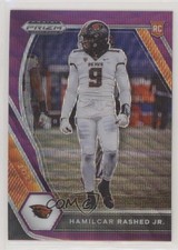 2021 Panini Prizm Draft Picks Purple Wave Prizm Hamilcar Rashed Jr #141 0c2
