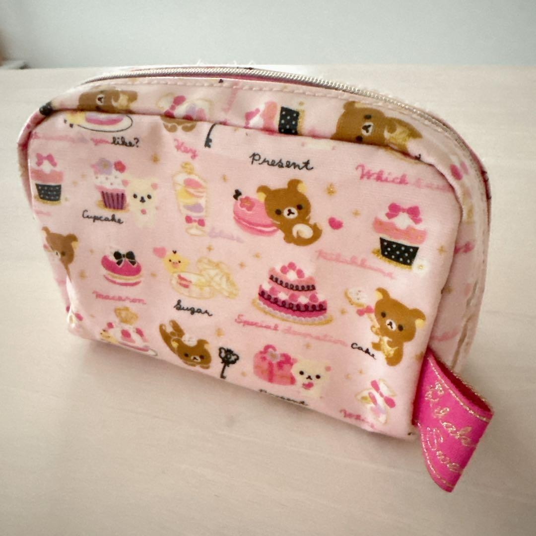 Rilakkuma Mini Pouch Sweets Korilakkuma San-X Kawaii 2011 #6775 Excellent