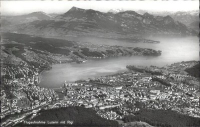 Luzern LU Luzern Fliegeraufnahme