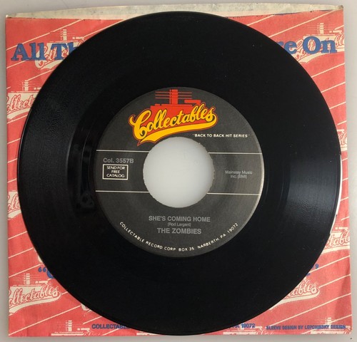 The Zombies / Time of The Season & She's Coming Home / 45rpm / Neuwertig! - Bild 2 von 5