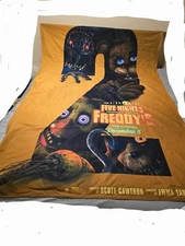 rare FIVE NIGHTS AT FREDDY'S 2 5x8 fabric theatrical banner
