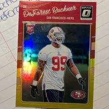 2016 Panini Donruss Optic Rookie DeForest Buckner #112 San Francisco 49ers