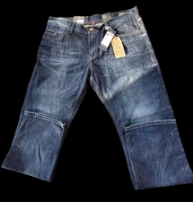 NWT Tommy Hilfiger 2011 European Bleecker Iconic Blue Slim Fit Jeans 38x32 135Eu