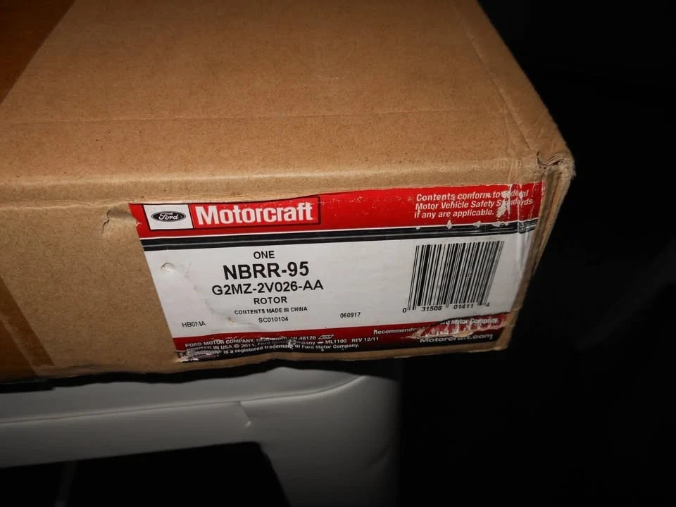 Ford F150 Expedition 1997-2002 OEM genuino motorcraft rotor de freno trasero diestro par Foto 2 de 4