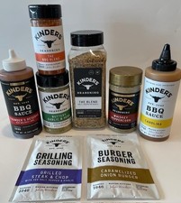 Ultimate Seasoning and Sauce Bundle, 8 Pack, KINDERS, Whiskey Peppercorn,