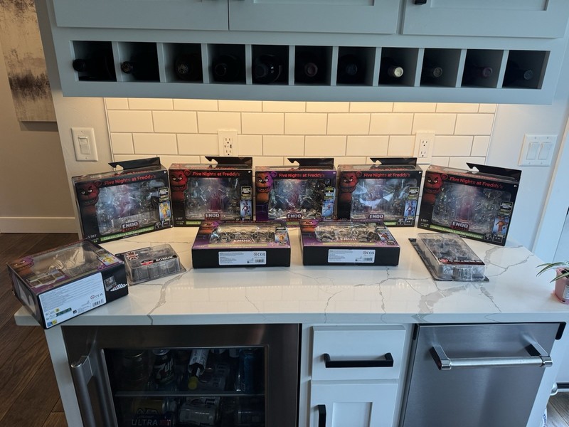 Rare FNAF Empty Box Lot x10 – Endo Series / Funko Snaps Five Nights at Freddy's