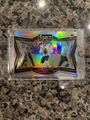 2024 Panini Select Caleb Williams Field Level Silver Prizm #477 RC SSP