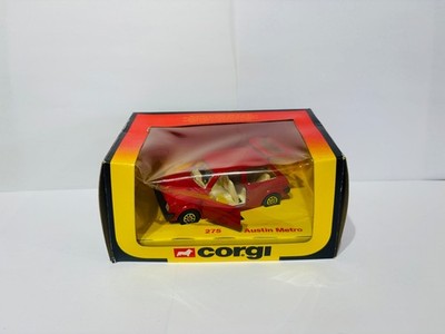 Corgi 275 Austin Metro Red, Boxed, Vintage, Original, Near Mint Exemplar