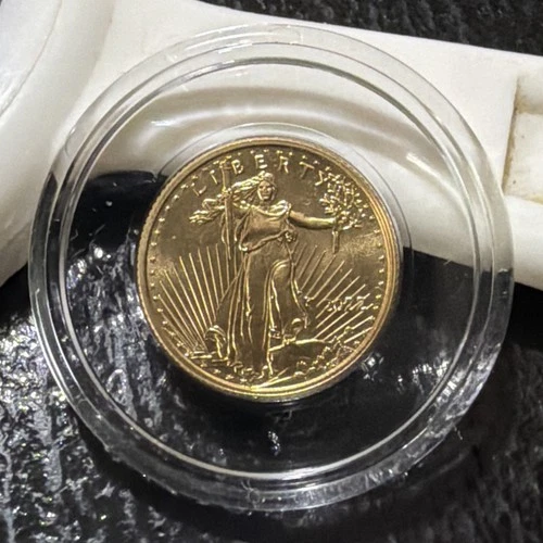 2022 1/10 oz. American Gold Eagle Coin Uncirculated ,in airtight capsule ￼