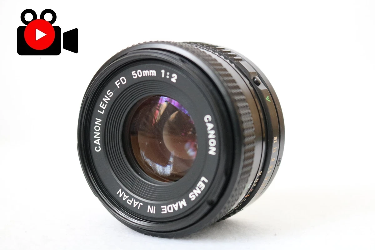 Canon 50mm Focal f/2 Camera Lenses for sale | eBay