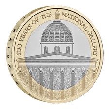2024 National Gallery £2 Two Pound Coin Brilliant Uncirculated From Royal Mint