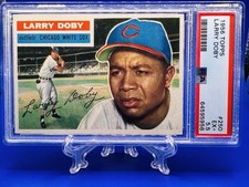 1956 Topps 250 Larry Doby PSA 5.5, Centered, HOF