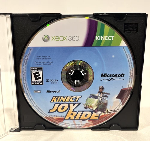 KINECT JOY RIDE MICROSOFT XBOX 360 GAME DISC ONLY 2010 MICROSOFT GAME STUDIOS