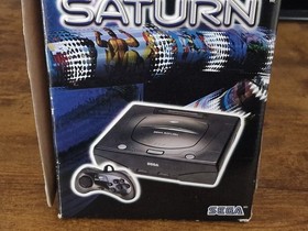 SEGA Saturn Console Boxed Model 2 MK2 MK-80200A-50 With Leads & Controller