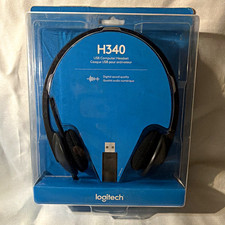 Logitech H340 USB Headset Black Noise-Canceli...