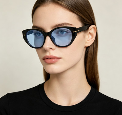 Tom Ford cat-eye acetate frame women's new sunglasses FT1111 Toni size 55 16 140