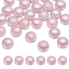 12mm Glass Mosaic Tile, 300g Glass Mosaic Tile Bulk, Iridescent Light Purple