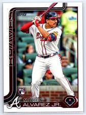 2025 Topps #223 Nacho Alvarez Jr. RC - Atlanta Braves