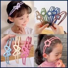 Fashion Matte Flower Headbands For Women Girls Non-slip Hairband Elastic