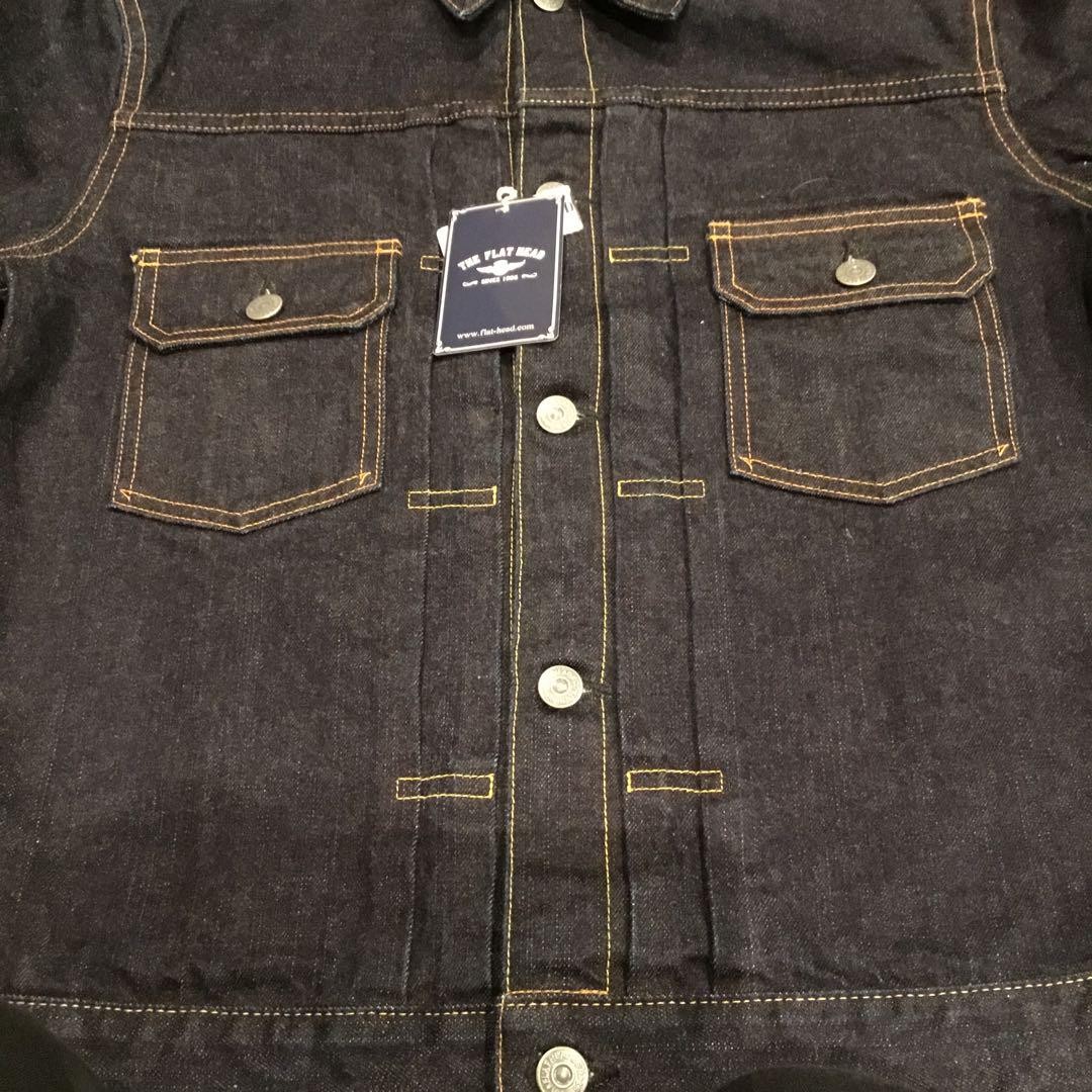 THE FLAT HEAD Denim Jacket 50's Model 40W #0509 | eBay