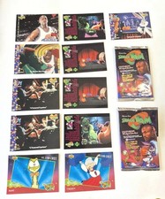 Space Jam Card Lot Of 11 Michael Jordan 1996 #56 Sneak Peek Booster Pack Wrapper