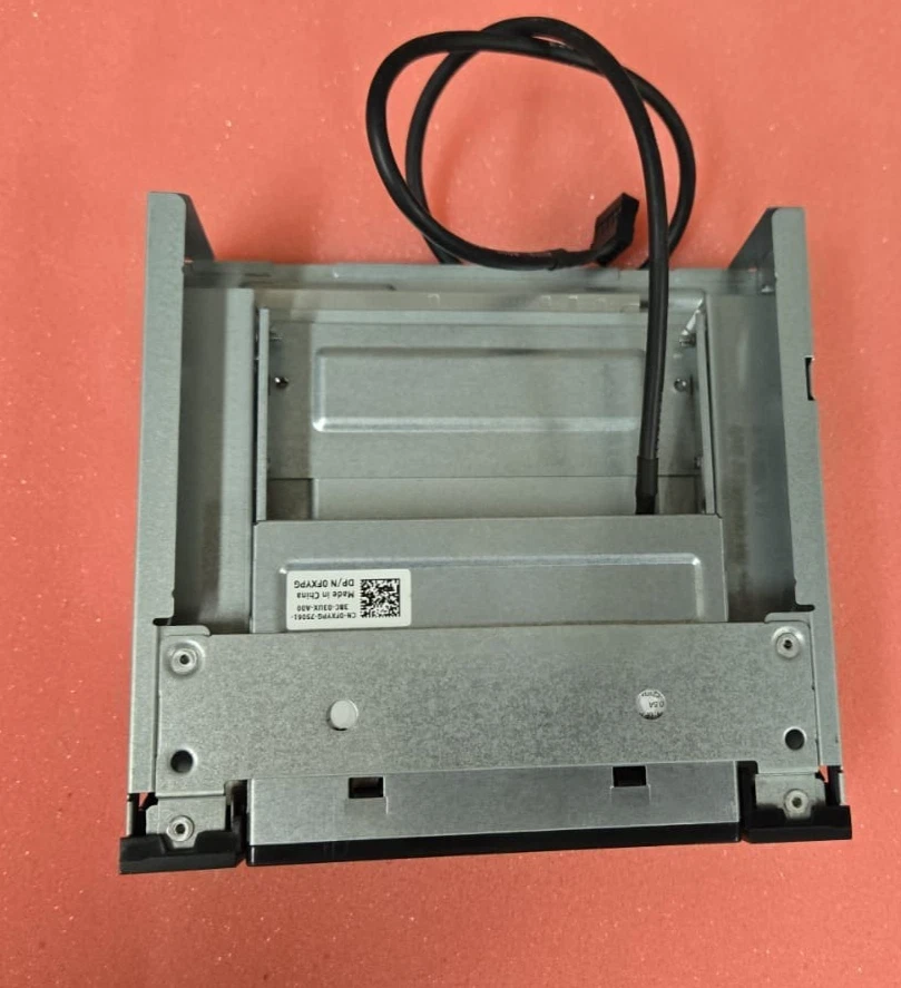 Dell 5.25" Media Flash SD Card Reader 0FXYPG w USB cable, cage, and caddy 0N9MCG - Image 2 of 3