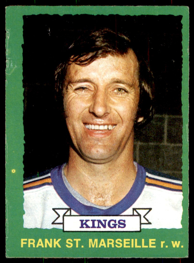 1973-74 O-Pee-Chee Frank St. Marseille Los Angeles Kings #262